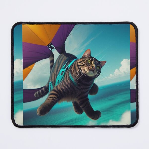 Item preview, Cat Skydiver designed and sold by IvaRenee.