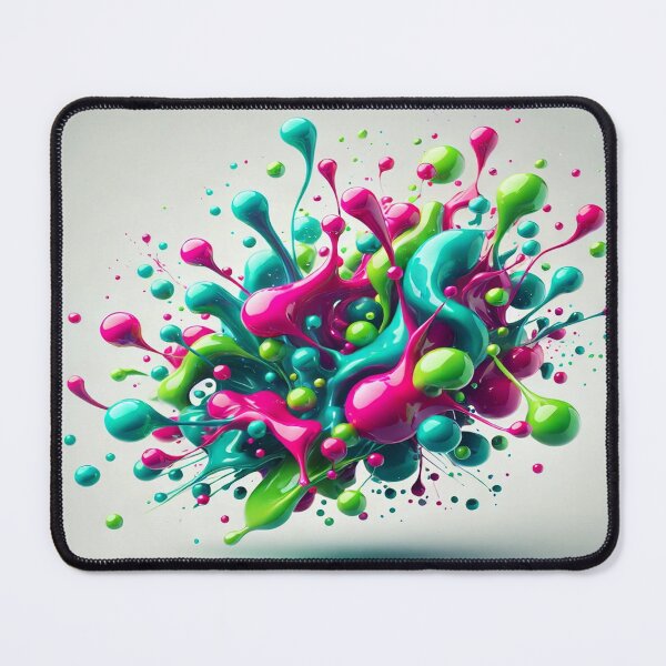 Item preview, Energetic Water Droplets on White designed and sold by Genady.
