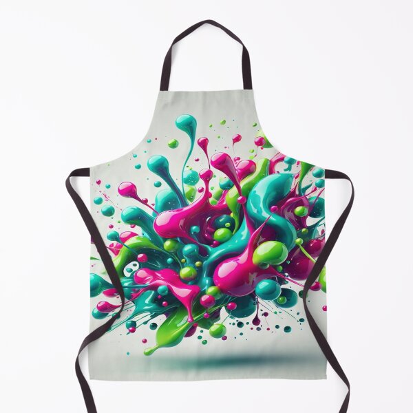 Item preview, Energetic Water Droplets on White designed and sold by Genady.