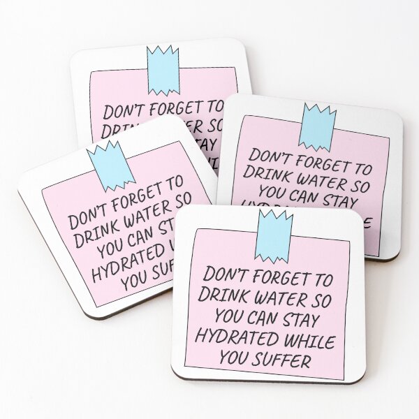 Item preview, Don't forget to drink water sticker designed and sold by TonySpencer.