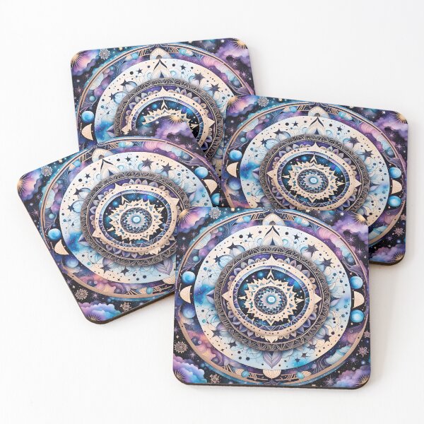 Item preview, Cosmic Mandala of Stellar Energy designed and sold by MandalasShops.