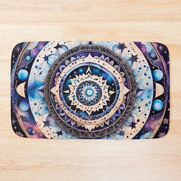 Item preview, Cosmic Mandala of Stellar Energy designed and sold by MandalasShops.