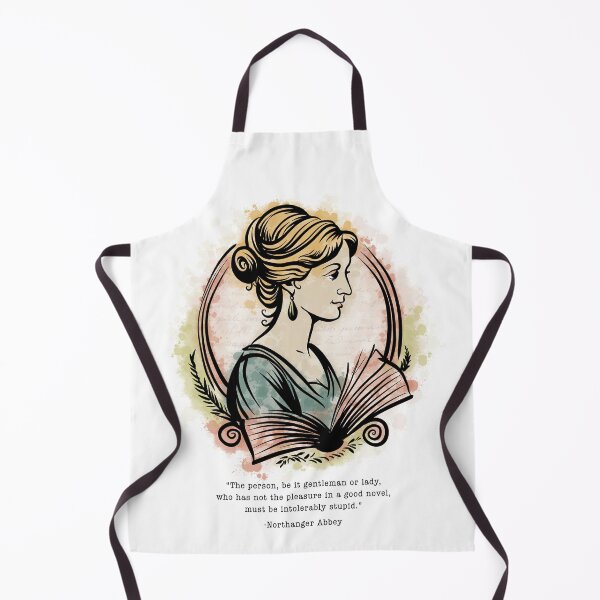 Item preview, Jane Austen Quote Northanger Abbey designed and sold by BovineDesignsCA.