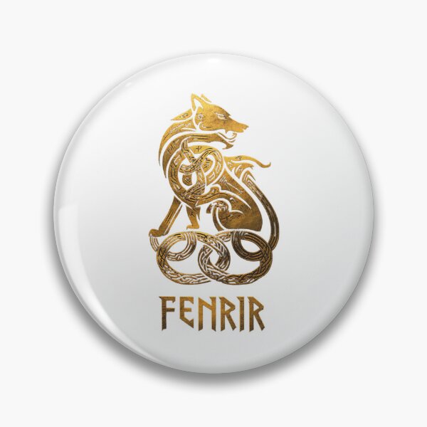 Artikelvorschau, „Fenrir, nordischer Wolf“ entworfen und verkauft von mo-carnival.