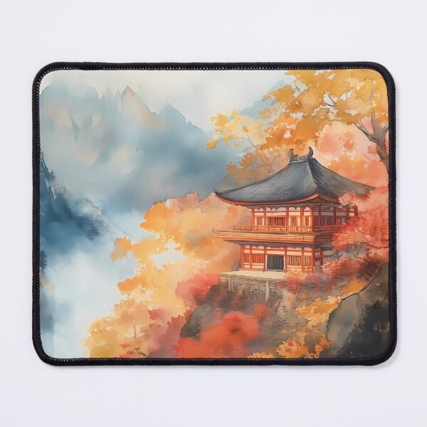 Item preview, Temple In the Mountain designed and sold by sakurashorty.