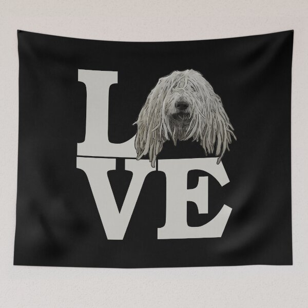 Item preview, Love Puli Dog Lovers Design designed and sold by PNGShop.