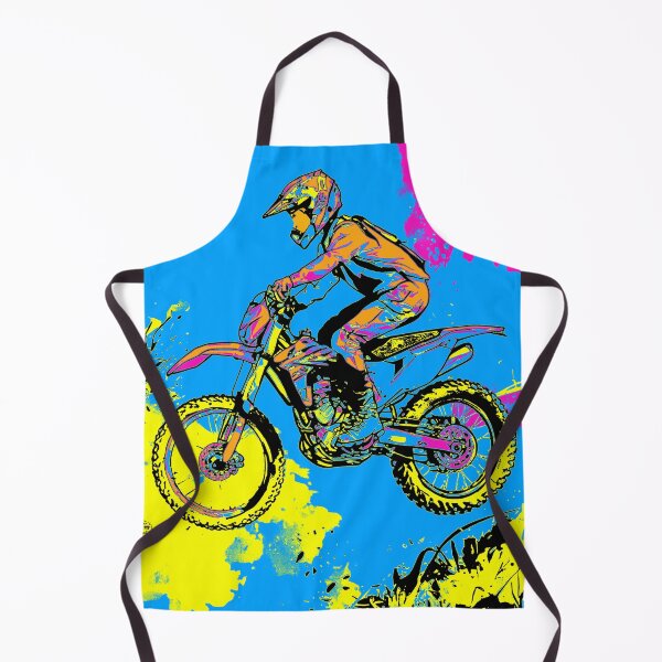 Item preview, Flying Through Paint - Motocross Rider designed and sold by NaturePrints.
