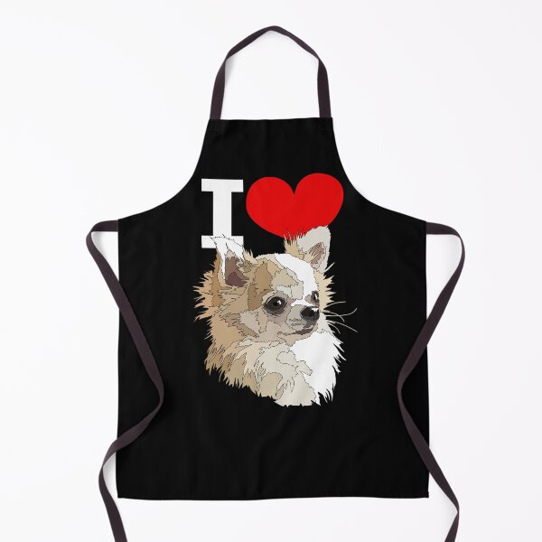 Item preview, I Love White Chihuahua Dog designed and sold by Just-Arts-4U.