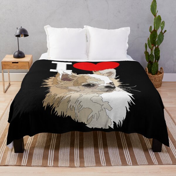 Item preview, I Love White Chihuahua Dog designed and sold by Just-Arts-4U.