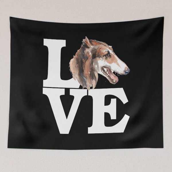 Item preview, Love Russian Borzoi Dog Lovers Design designed and sold by PNGShop.
