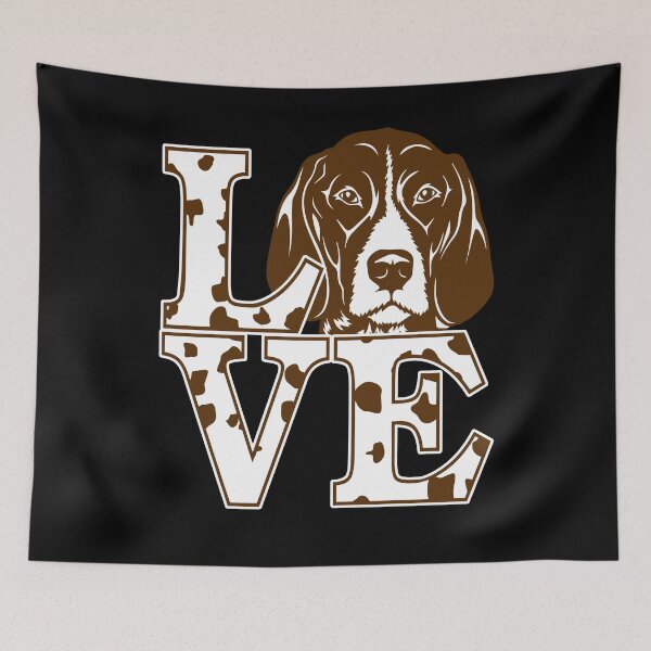 Item preview, Love German Shorthaired Pointer Dog Lovers Design designed and sold by PNGShop.