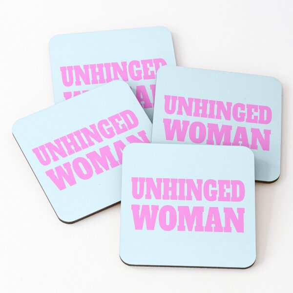 Item preview, Unhinged Woman. Pink Female designed and sold by PMCreative.