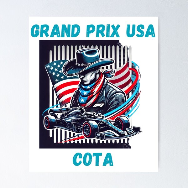 Item preview, F1 Grand Prix USA Austin 2024 designed and sold by MonaCreations.