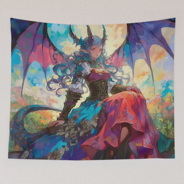 Item preview, Horned Woman 2 designed and sold by Dawn van Doorn.
