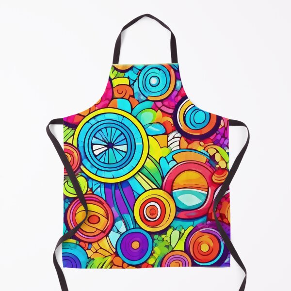 Artikelvorschau, Bunte Kreise abstrakte Kunst entworfen und verkauft von Health And Fitness Posts e-Store.