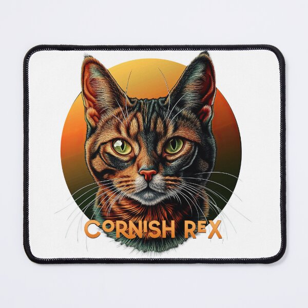 Item preview, Poster Prints T-Shirt Design - Cat Breeds: Cornish Rex designed and sold by ForeverPrintsOK.