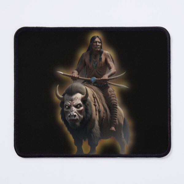 Item preview, Buffalo Warrior designed and sold by LevonsCrazyArt.