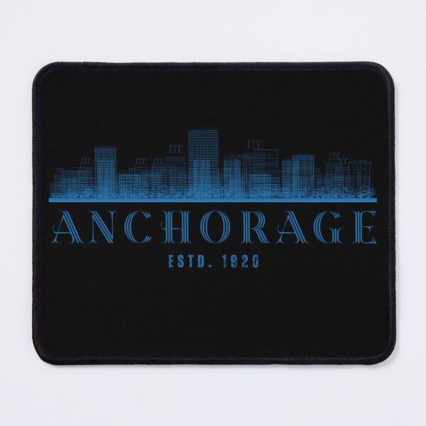 Item preview, Anchorage city skyline designed and sold by GediaPrints.