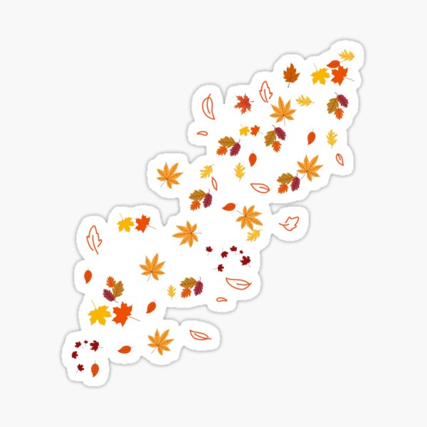 Item preview, Autumn Leaves Leaf Fall designed and sold by CherryKaJa.