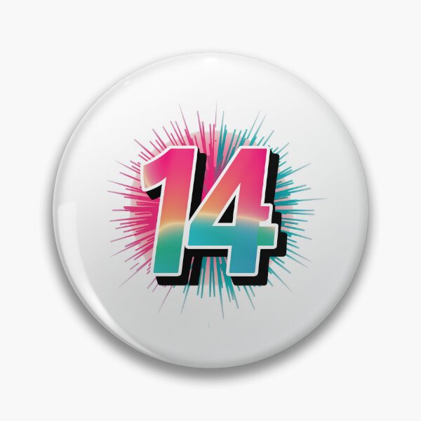 Item preview, Happy 14th Birthday designed and sold by RedCircleArt.