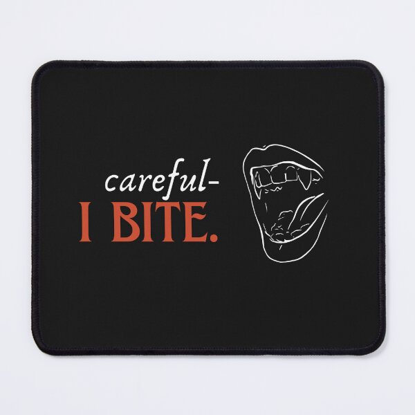Item preview, Careful, I bite. Astarion Quote designed and sold by KassiopeDesign.