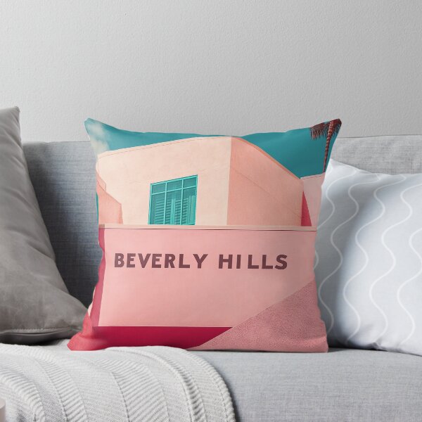 Item preview, Beverly Hills Pastel Modernism Art designed and sold by Retro Travel Design.