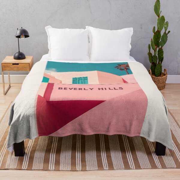 Item preview, Beverly Hills Pastel Modernism Art designed and sold by Retro Travel Design.