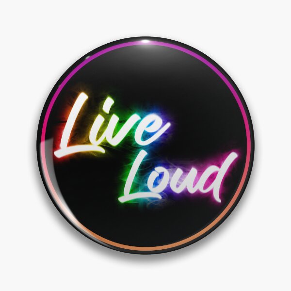 Item preview, Live Loud Glow designed and sold by Shawnsonartshop.