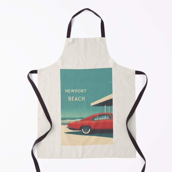 Item preview, Newport Beach Coastal Vintage Vibes designed and sold by Retro Travel Design.