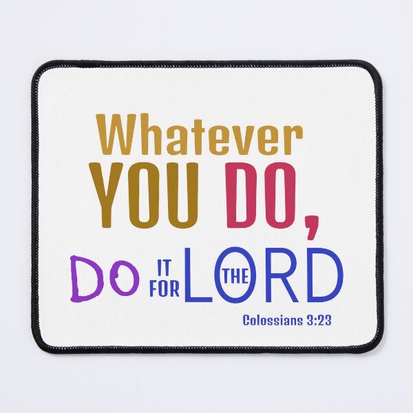 Item preview, Colossians 3:23 designed and sold by Gentle40Winks.