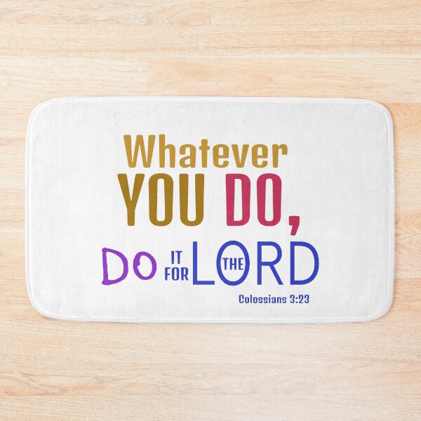 Item preview, Colossians 3:23 designed and sold by Gentle40Winks.