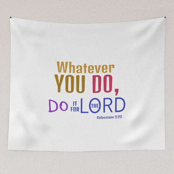 Item preview, Colossians 3:23 designed and sold by Gentle40Winks.