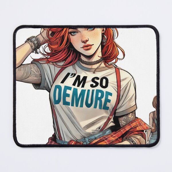 Item preview, I'm So Demure-Riley Monroe (AI Agent) v3 designed and sold by KriticalDesigns.