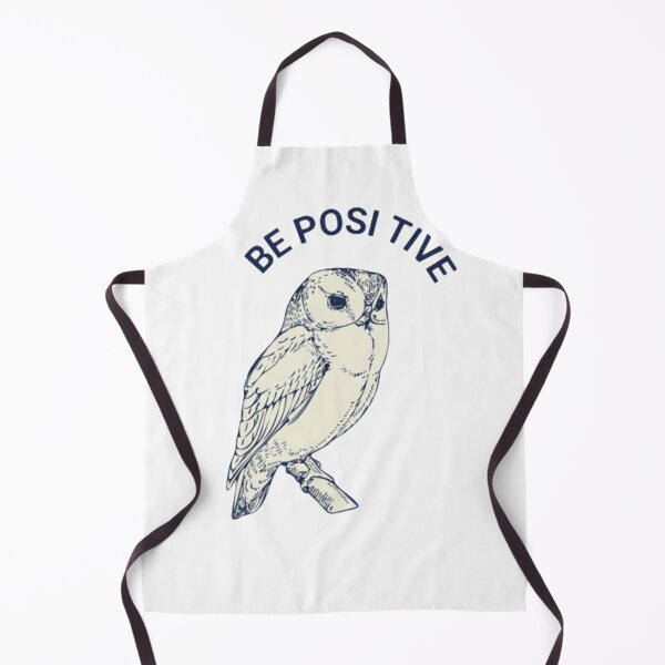 Item preview, Be Positive owl Classic T-Shirt designed and sold by NIZAR din⭐⭐⭐⭐⭐.