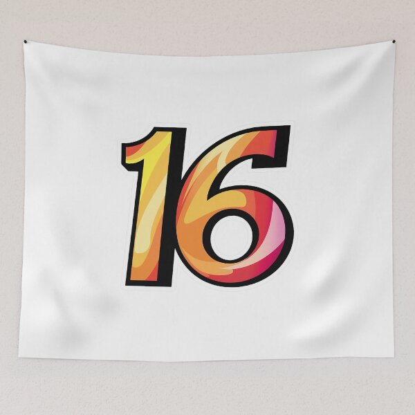 Item preview, Happy 16th Birthday designed and sold by RedCircleArt.