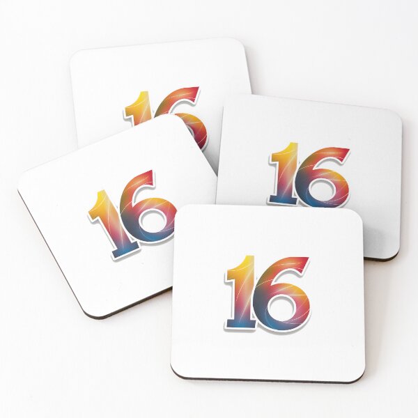 Item preview, Happy 16th Birthday designed and sold by RedCircleArt.