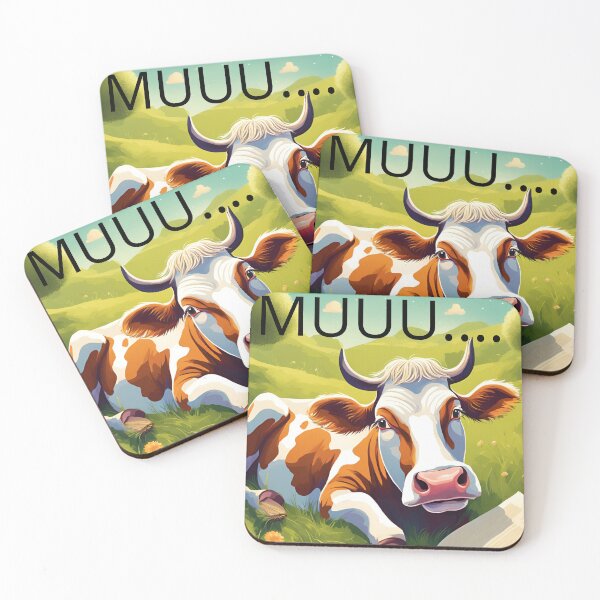 Item preview, COW IN THE MEADOW designed and sold by JoannaArtGo.