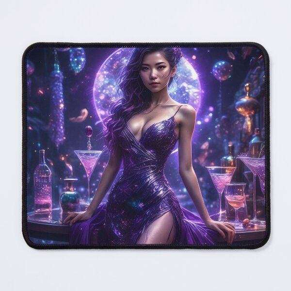 Item preview, Purple Shiny Party Dress designed and sold by Fantasy-Fashion.