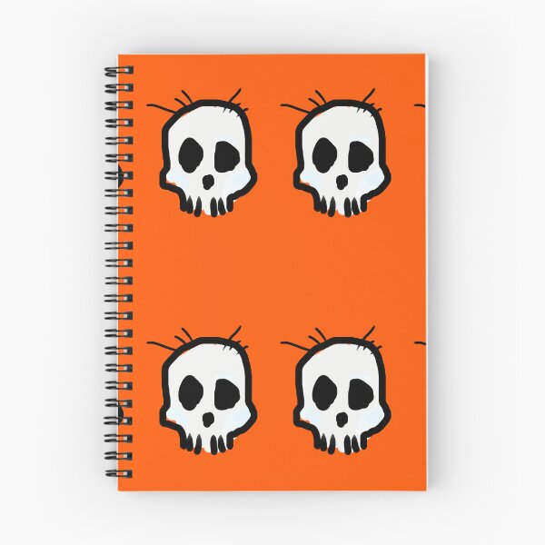 Item preview, "Orange Crush: A Bold Embrace of the Skull" designed and sold by vlbrown.