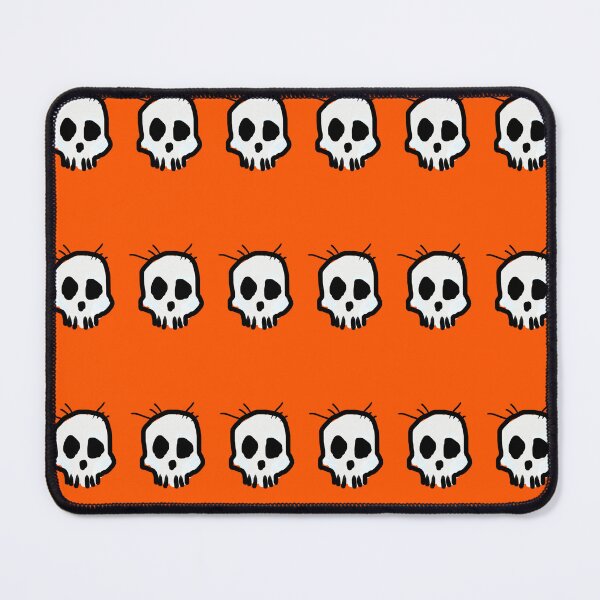 Item preview, "Orange Crush: A Bold Embrace of the Skull" designed and sold by vlbrown.