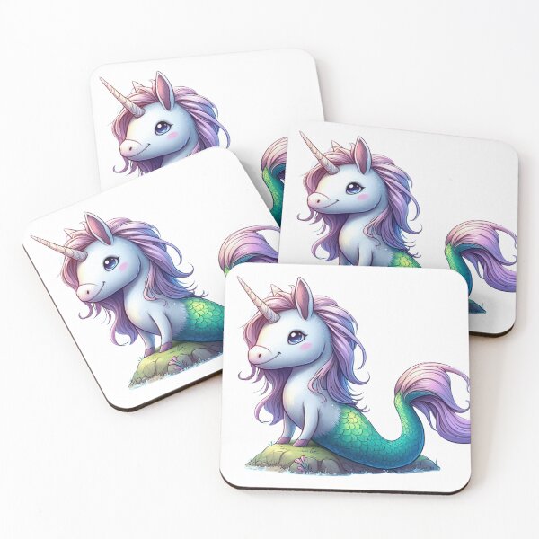 Item preview, Half Unicorn / Half Mermaid designed and sold by Ink And Inspire.
