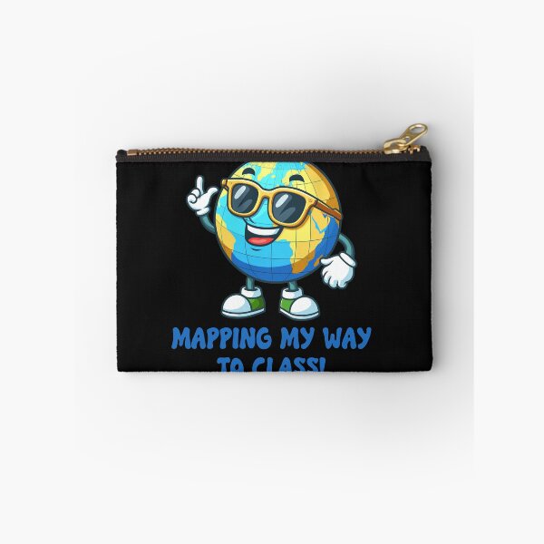 Item preview, Mapping My Way to Class! Funny Quote Geography Lover Back to School designed and sold by stylishdzign.