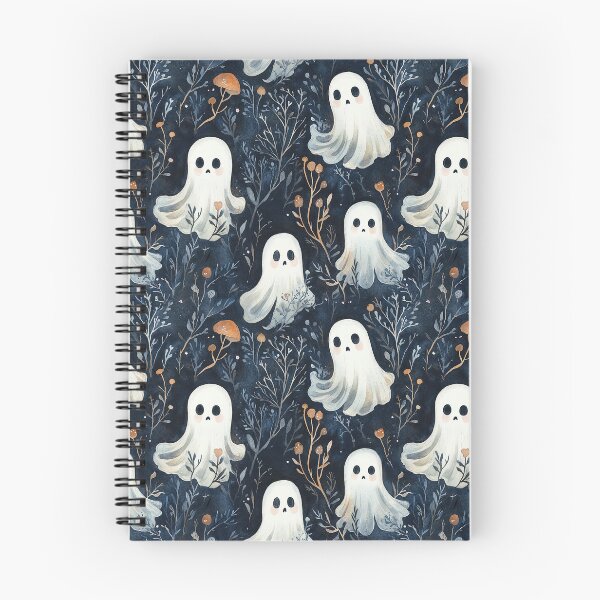 Item preview, Fun  Cute Ghosts Floral Heva Weva designed and sold by Hevaweva.