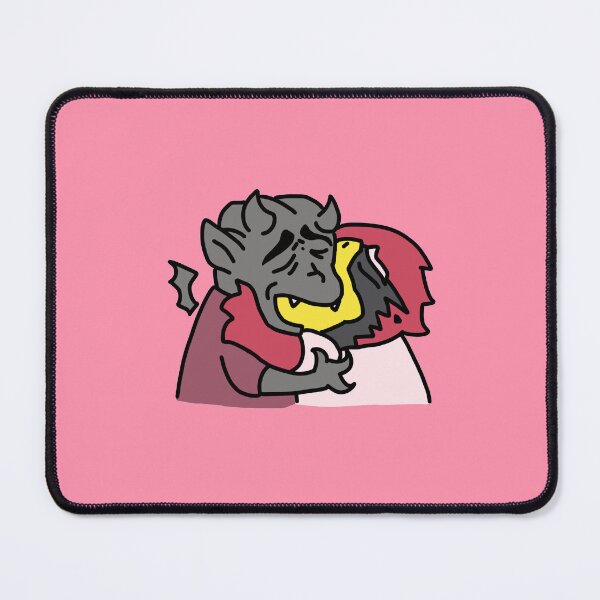 Item preview, (Baker-Miller Pink Version) Legally Ambiguous Gargoyle kissing Legally Ambiguous Cardinal designed and sold by KaReggie-4ever.