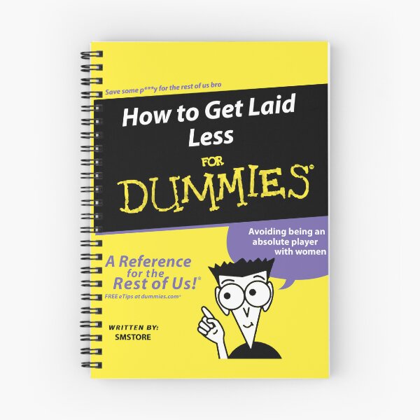 Item preview, How to Get Laid Less For Dummies Book Cover designed and sold by SMStore.