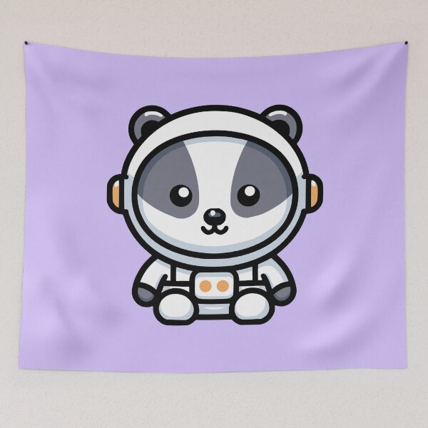 Item preview, Space Badger! Cute Astronaut designed and sold by PMCreative.