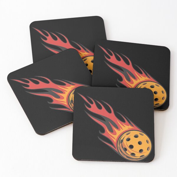 Item preview, Fiery Pickleball Passion Darker designed and sold by OutofFocusShop.