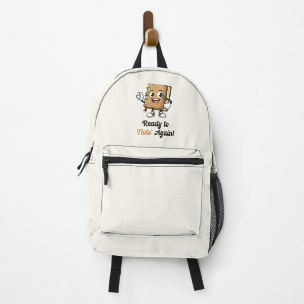Item preview, Ready to 'Note' Again! Funny Saying Back to School designed and sold by stylishdzign.