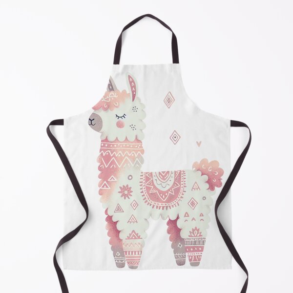 Item preview, Cute Boho Pastel Watercolor Happy Llama designed and sold by MeroroGraphics.