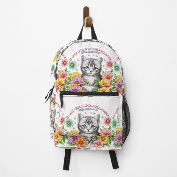Item preview, adorabile gattino I Am the Prettiest Flower designed and sold by Shop2s.